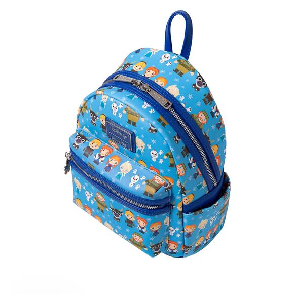 NWT! Disney Loungefly Frozen Chibi Mini Backpack - Picture 2 of 11